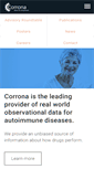 Mobile Screenshot of corrona.org